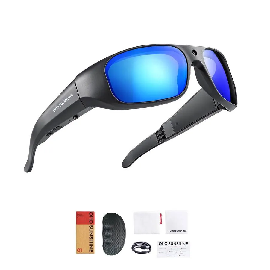 camera glasses 4k with audio