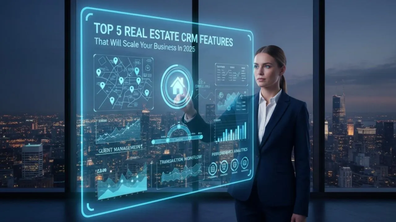 Top 5 Real Estate CRM Features to Scale Your Business