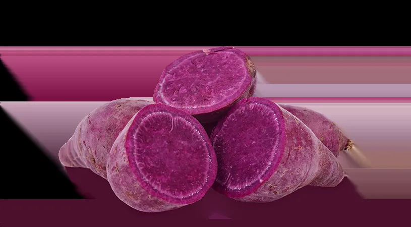 FoodRGB purple sweet potato natural color solution for pink, red, purple application photograph of sweet potato