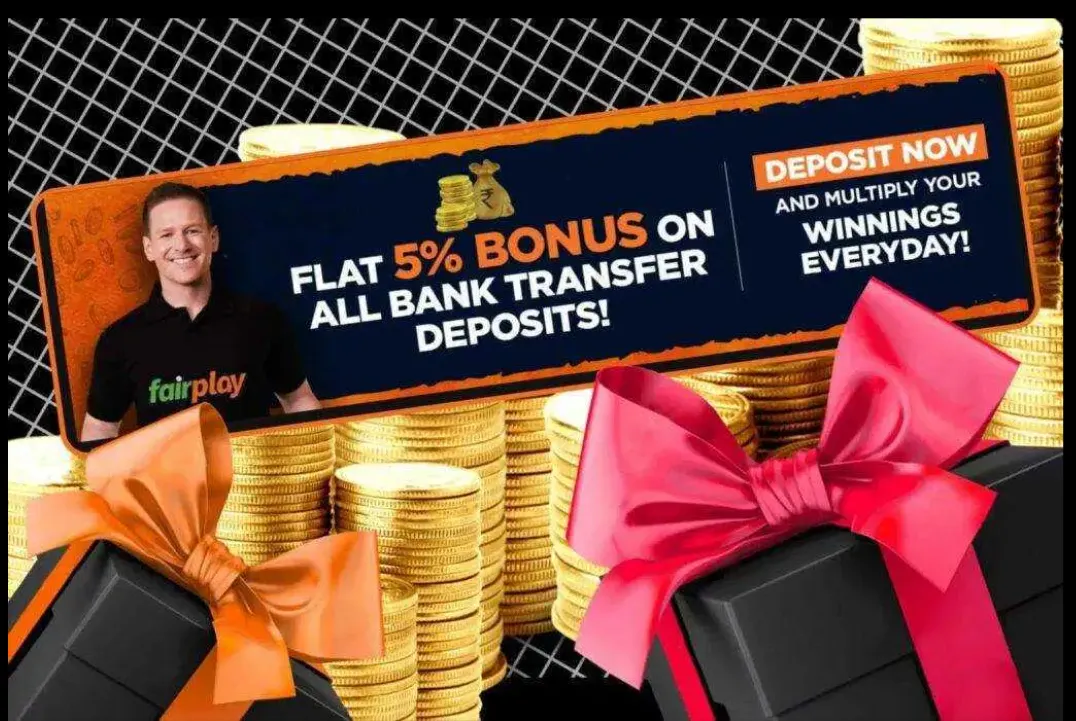 FairPlay: Indian Online Sports Betting and Casino Platform – Latest 5% bonus.
