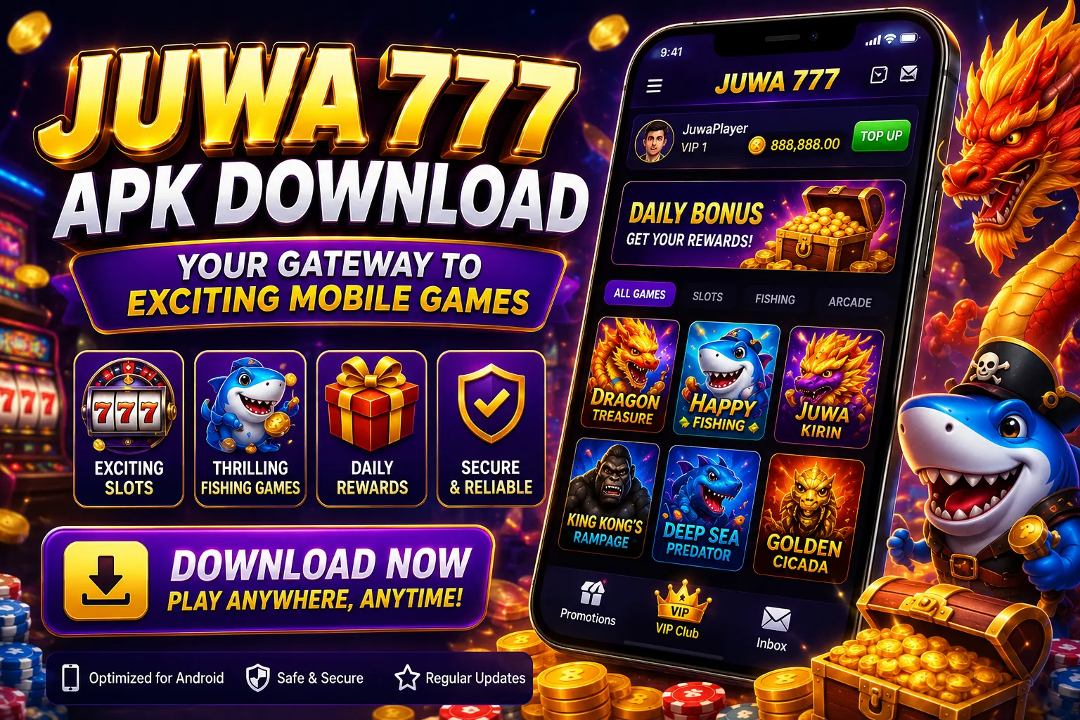 Juwa 777 APK Download: Your Gateway to Exciting Mobile Games