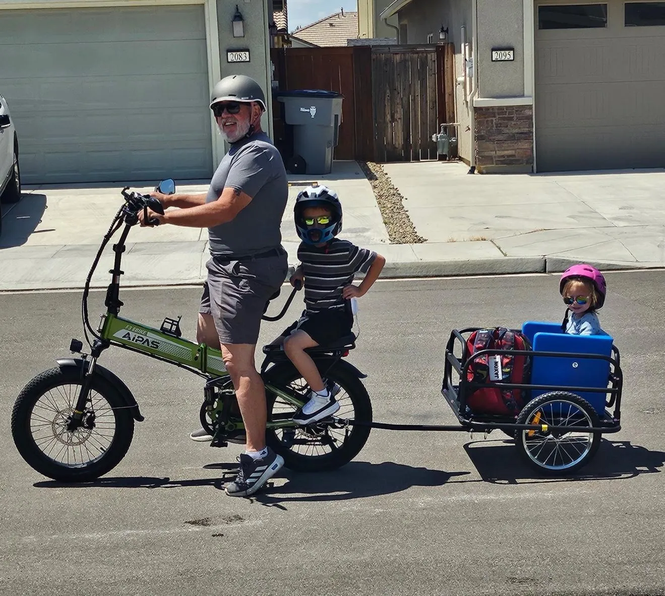 Aipas folding ebike