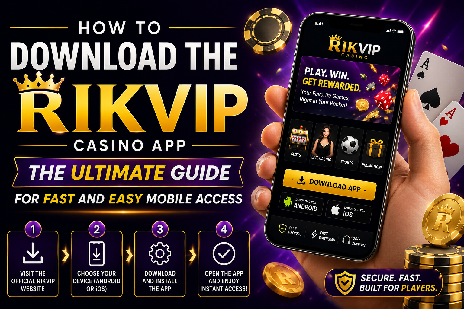 How to Download the RIKVIP Casino App: The Ultimate Guide for Fast and Easy Mobile Access