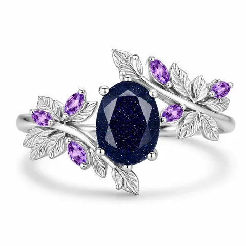 elegant gemstone ring