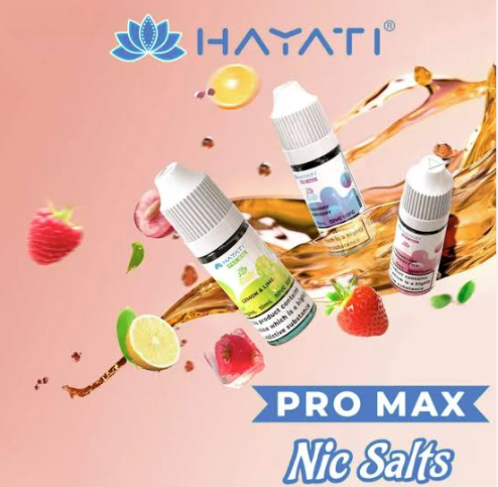 Hayati Pro Max Nic Salts: Flavour Quality and Performance Review