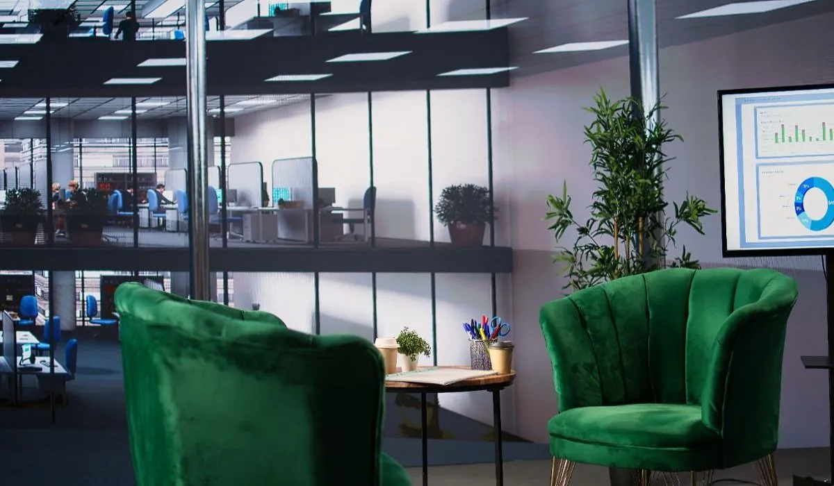 Office interior designer in Hyderabad creating productive office environments
