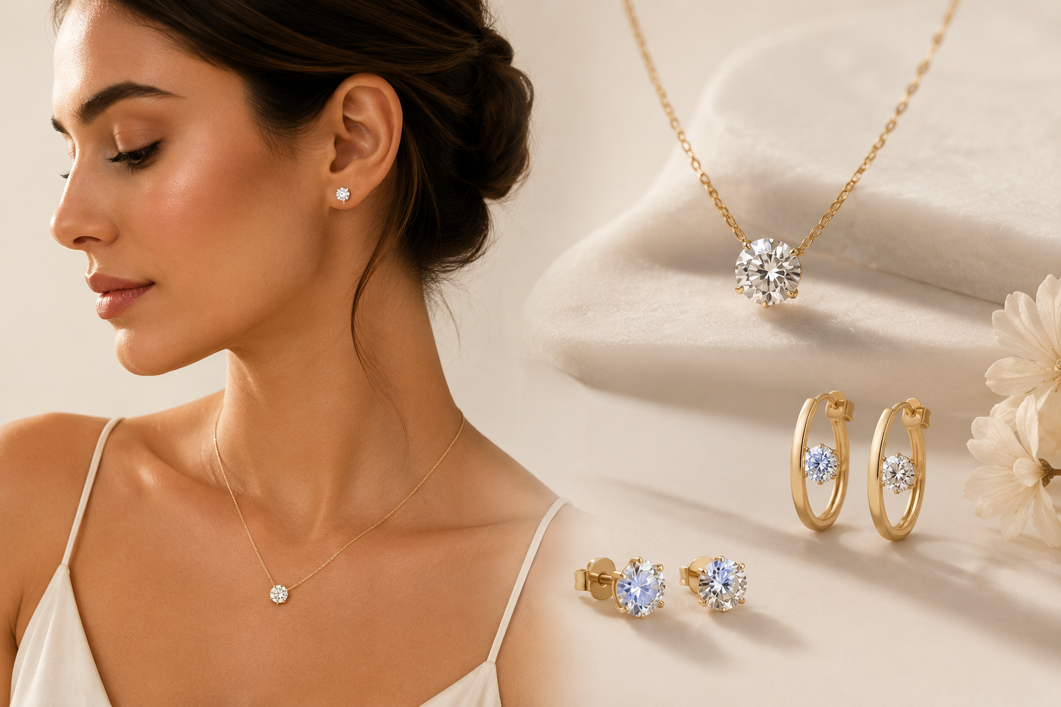 What Is Floating Diamond Jewelry and Why Necklaces and Earrings Are the Most Popular Choices