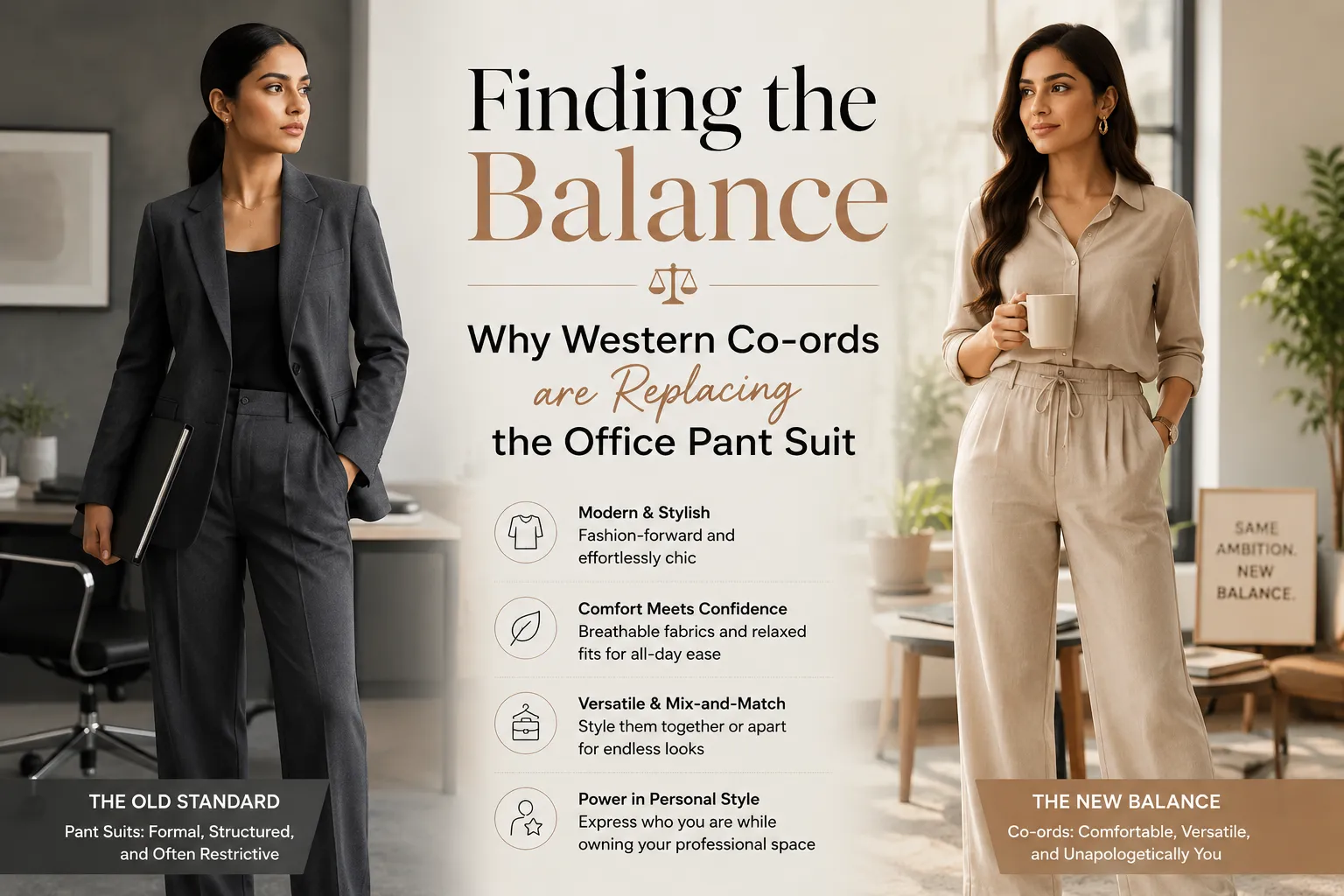 Finding the Balance: Why Western Co-ords are Replacing the Office Pant Suit Finding the Balance: Why Western Co-ords are Replacing the Office Pant Suit