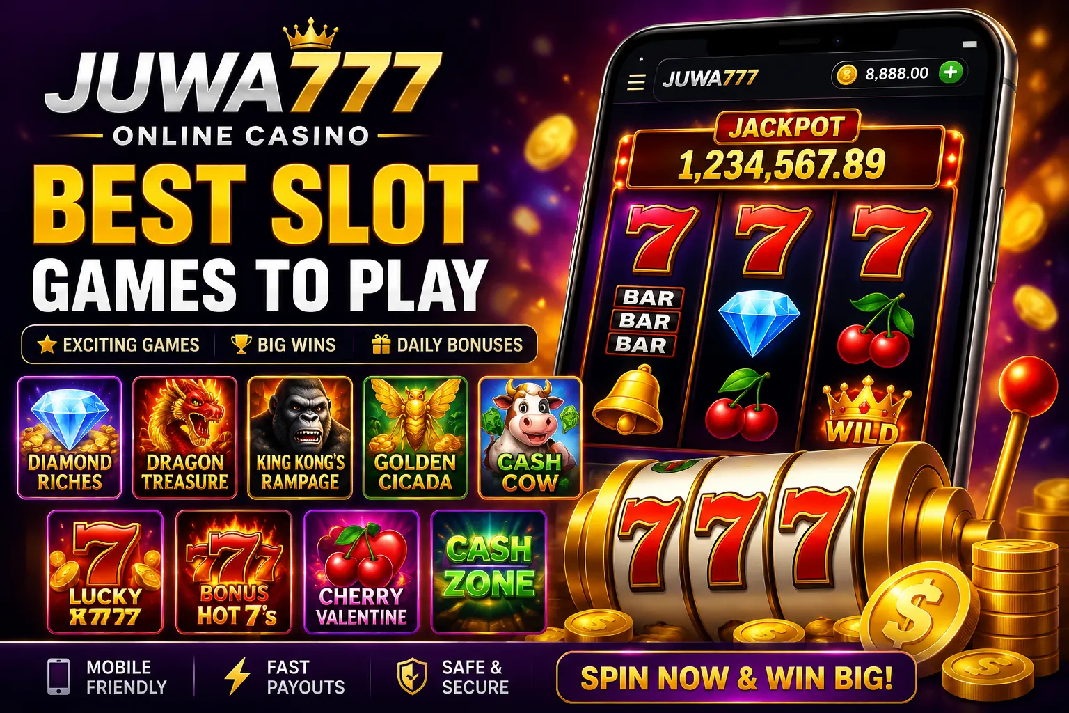 Juwa777 Online Casino – Best Slot Games to Play Juwa777 Online Casino – Best Slot Games to Play