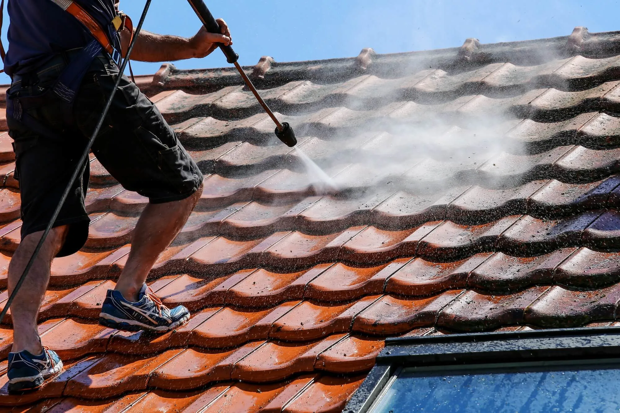 Why You Should Avoid High-Pressure Washing for Roof Cleaning | Servos  Exterior Cleaning