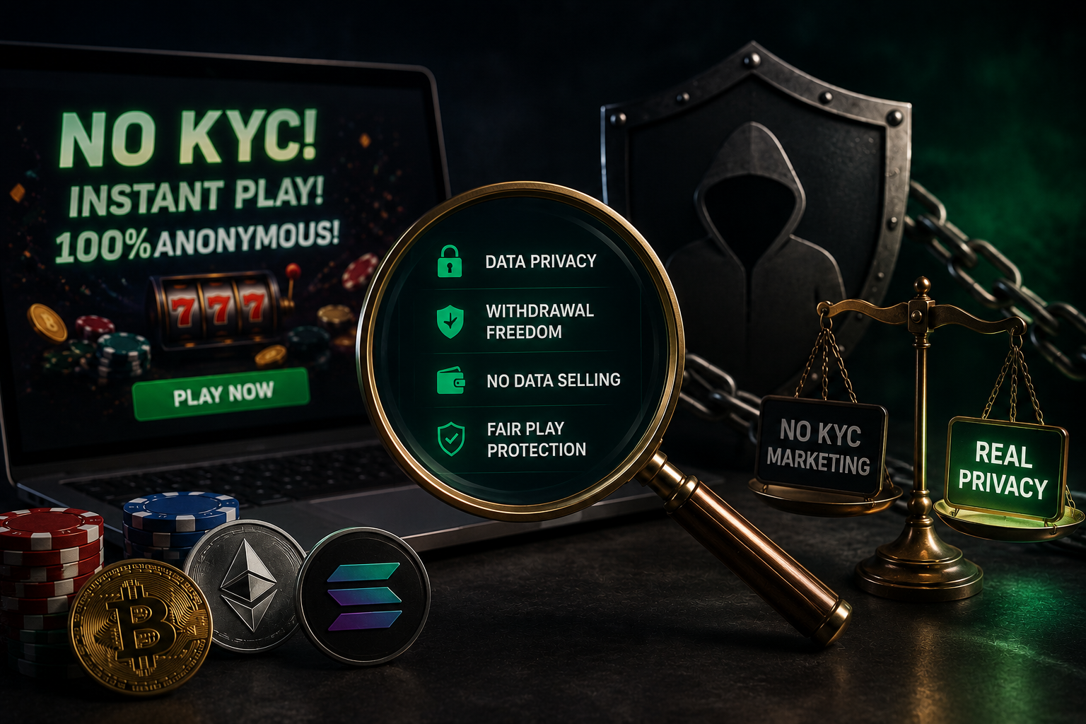 Why Privacy-Conscious Players Should Look Beyond “No KYC” Marketing Why Privacy-Conscious Players Should Look Beyond “No KYC” Marketing