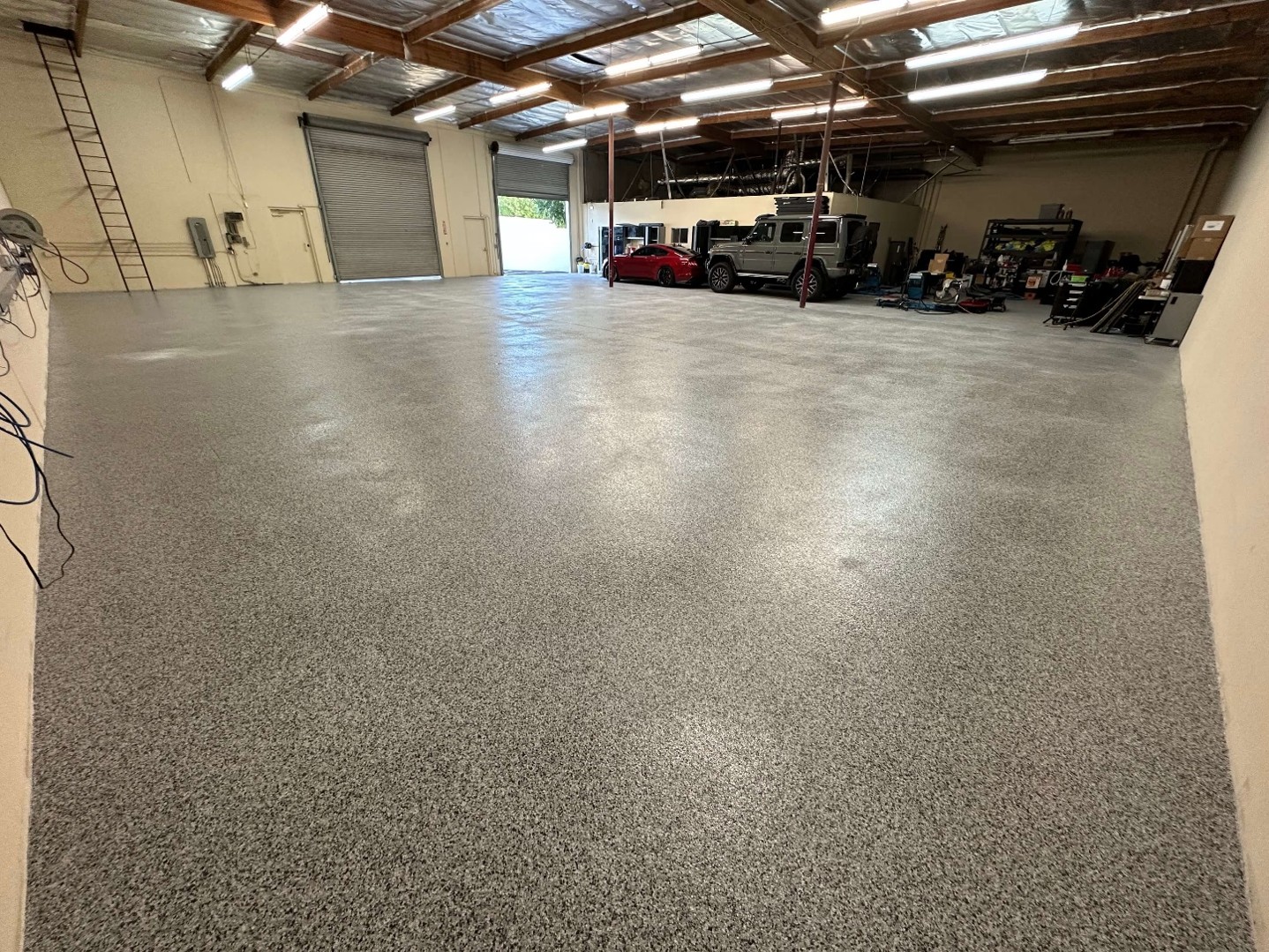Residential epoxy flooring Corona CA options can fix up your ugly garage