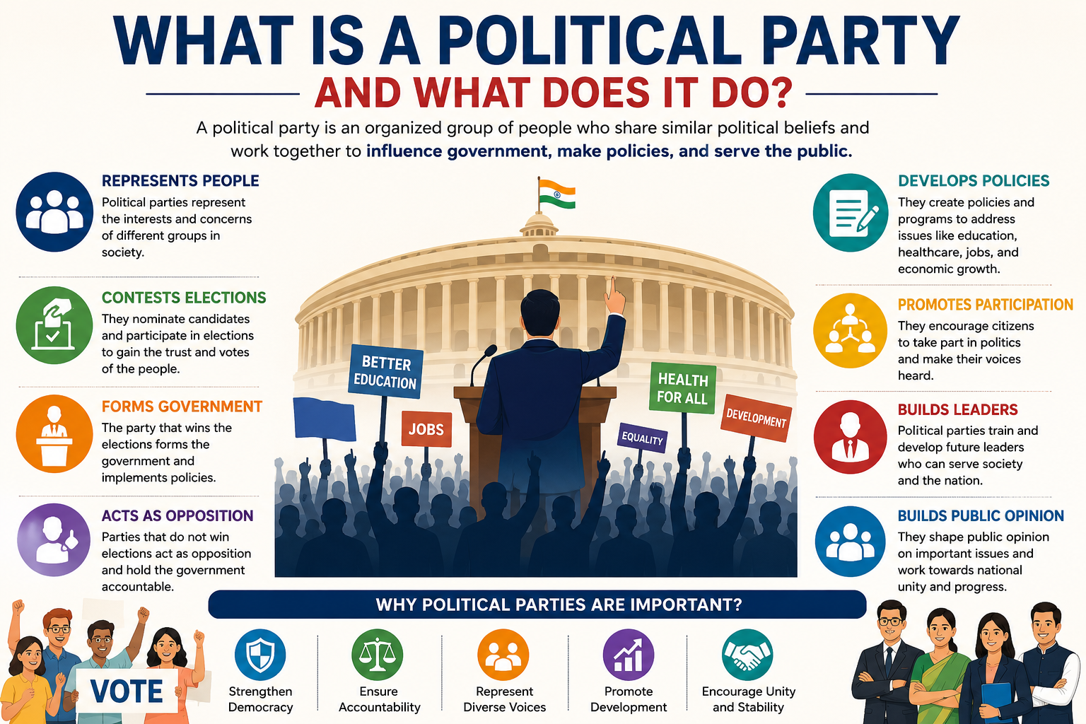 What Is a Political Party and What Does It Do? Understanding Its Role in Democracy