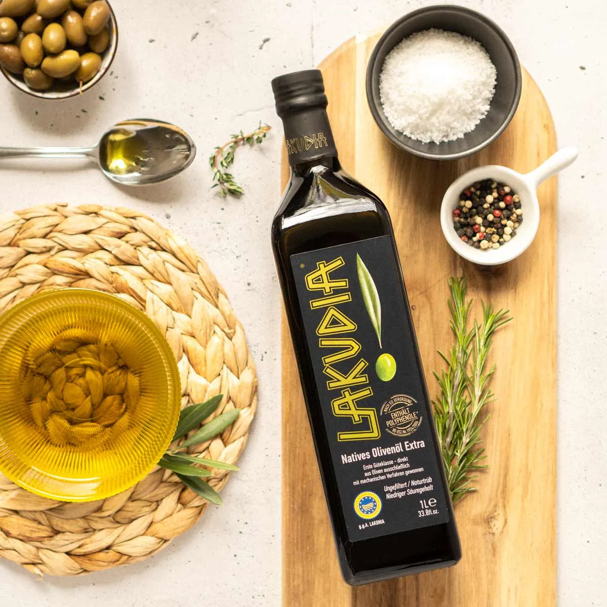Lakudia natives Olivenöl extra – Essig & Öl Compagnie
