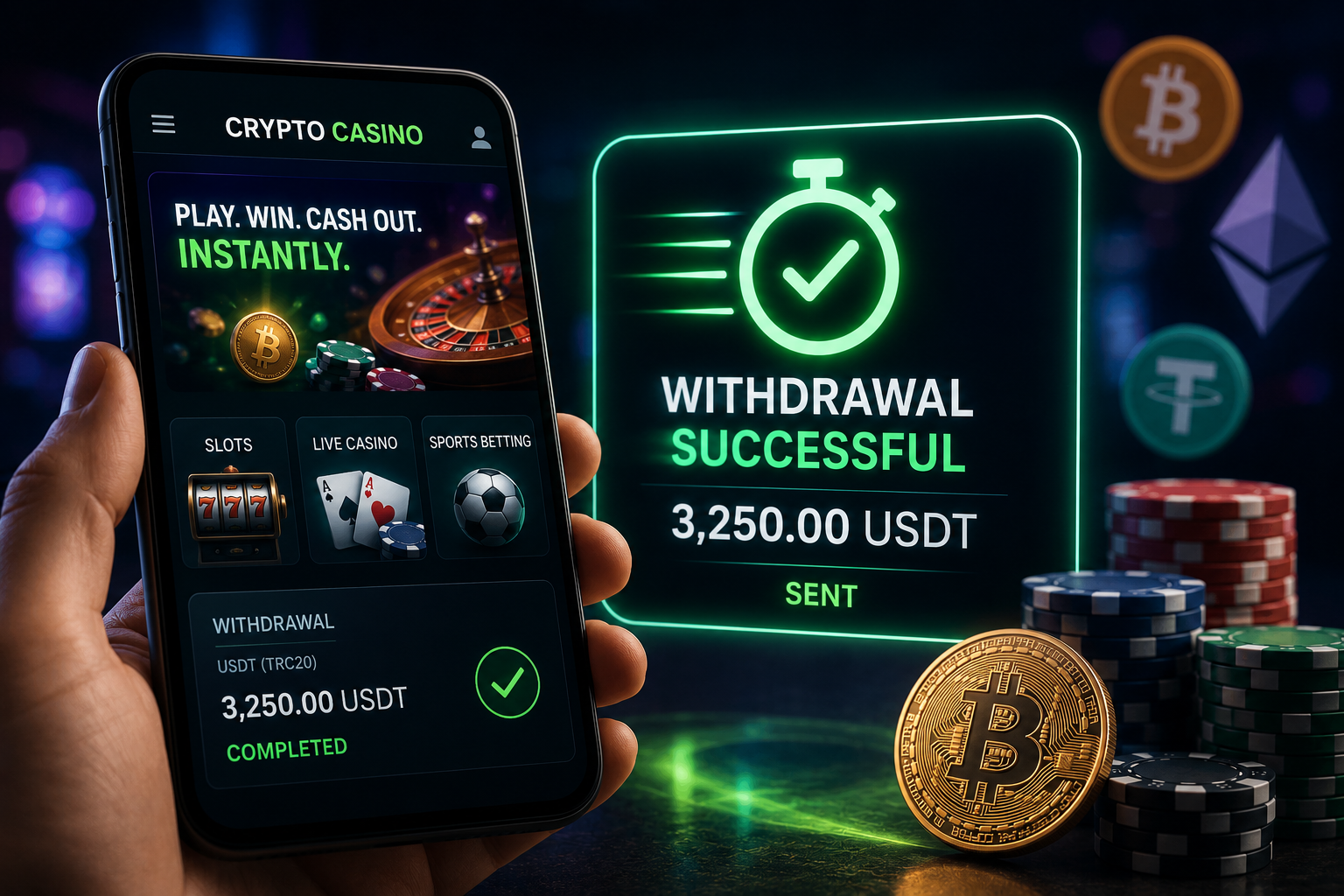 Why Fast Withdrawals Matter More Than Ever in Crypto Gambling