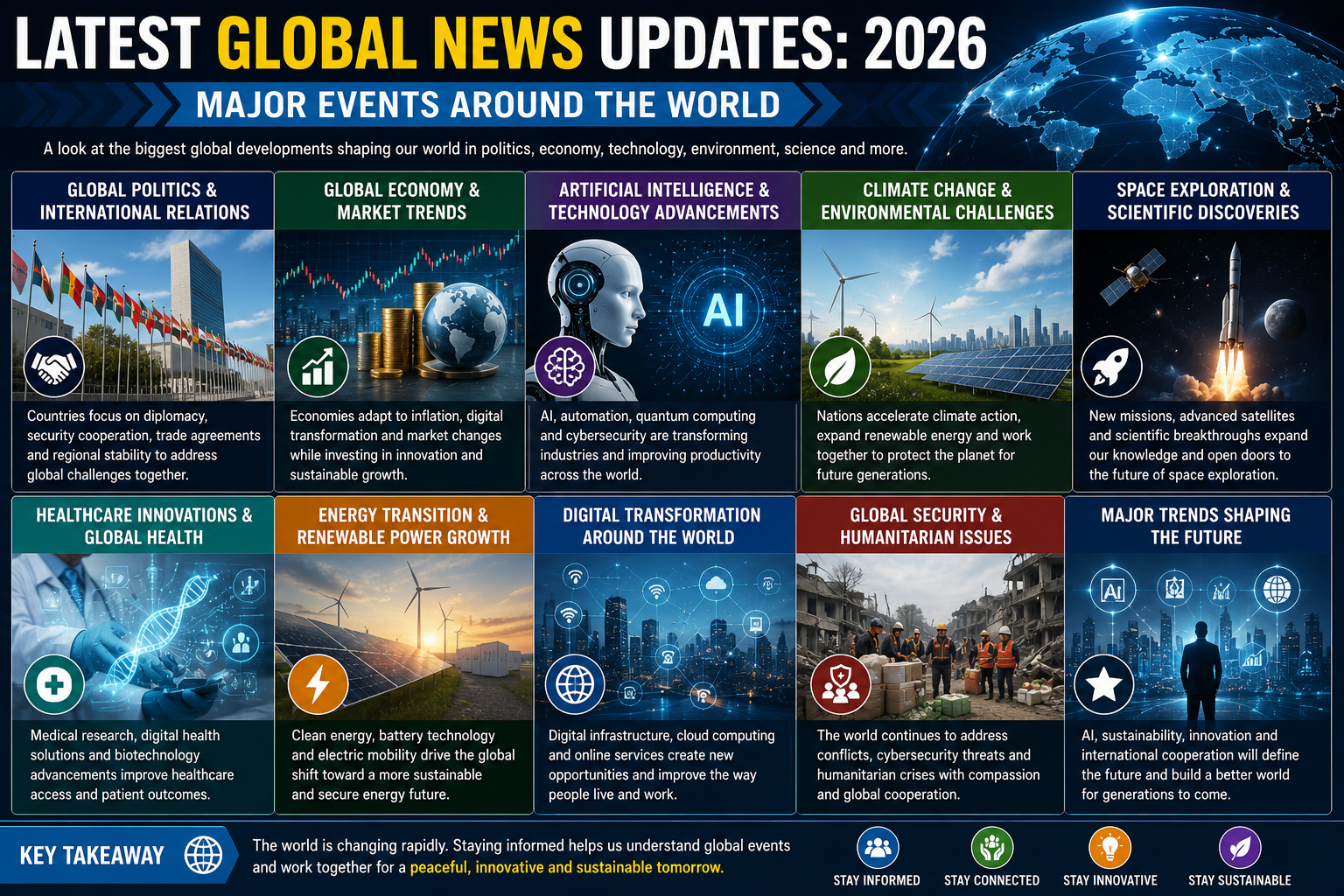 Latest Global News Updates: Major World Events in 2026