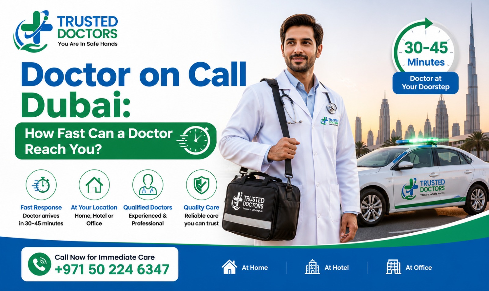 Doctor on Call Dubai: How Fast Can a Doctor Reach You?