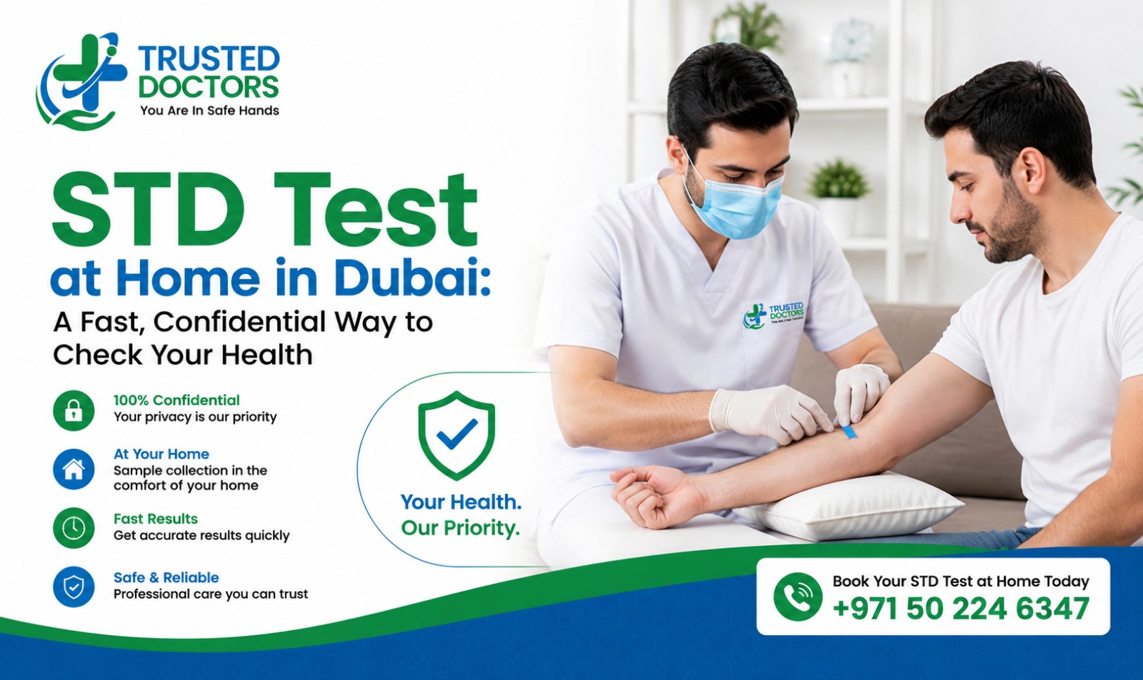 STD Test at Home in Dubai: A Fast, Confidential Way to Check Your Health