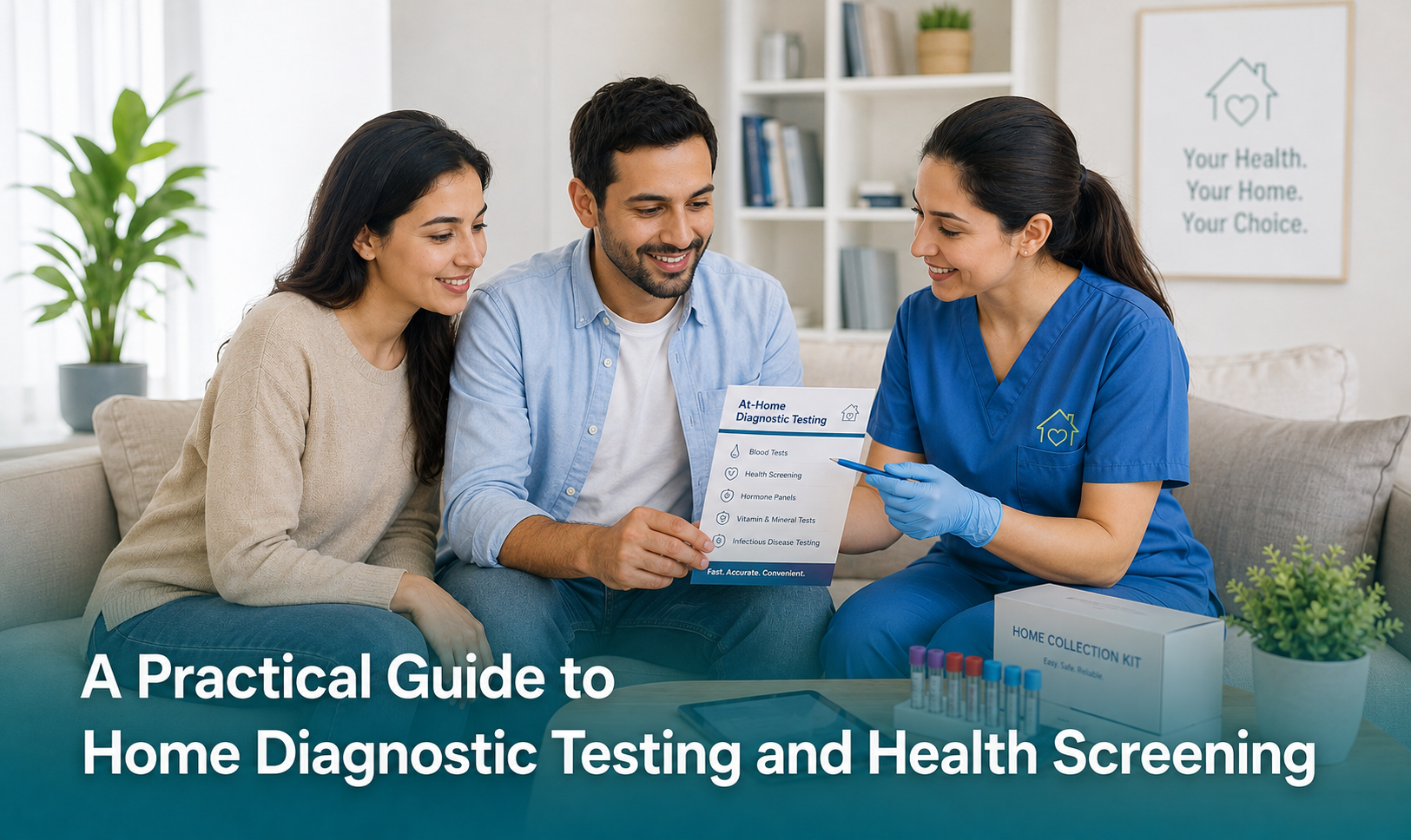 A Practical Guide to Home Diagnostic Testing and Health Screening