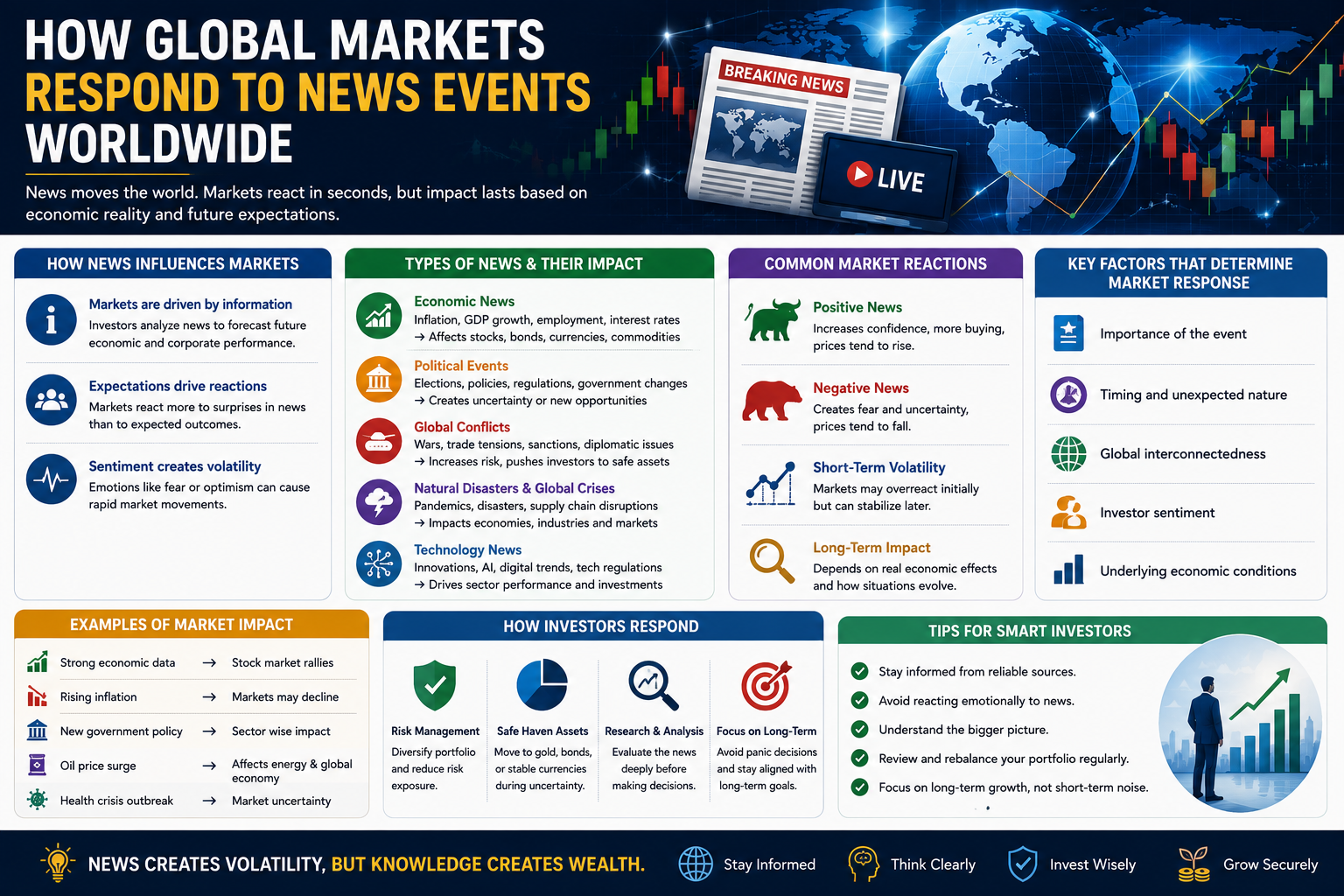 Understanding How Global Markets Respond to News Events Worldwide