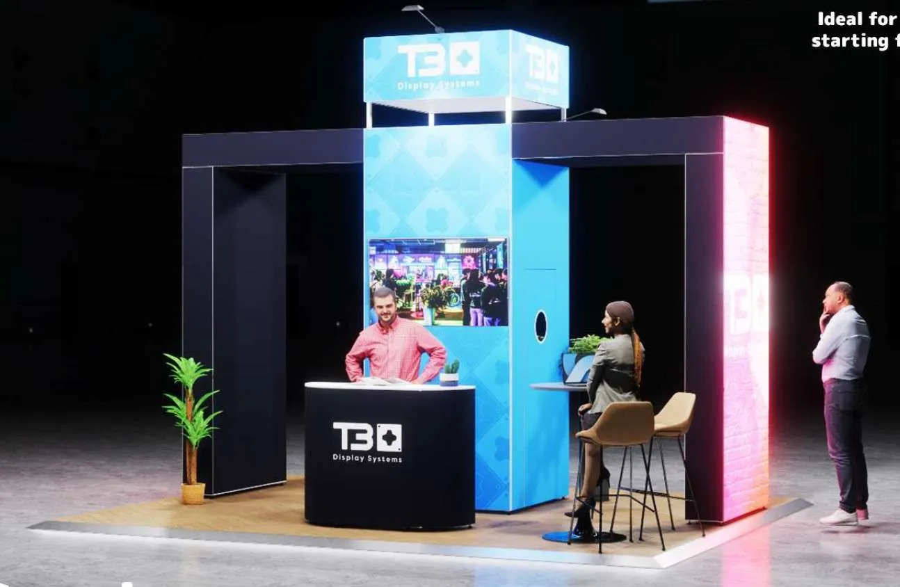 T3Xtra Stand Rental | Fully Built & Installed | T3