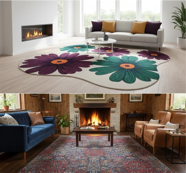 A Complete Guide to Choosing Floral Rugs That Match Every Room in Your Home A Complete Guide to Choosing Floral Rugs That Match Every Room in Your Home