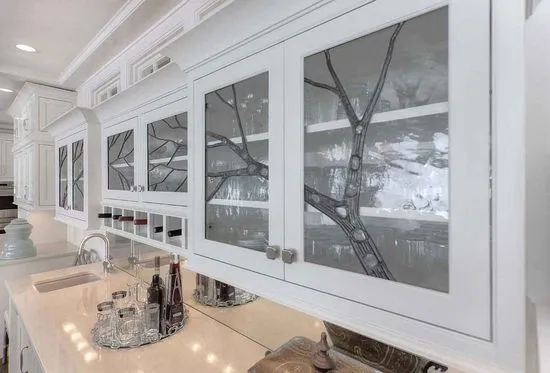 glass cabinet doors (2)