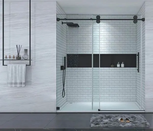 glass bathroom door 3