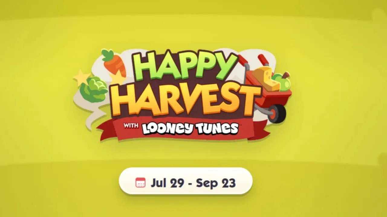 Goodbye Simpsons, Hello Bugs Bunny! Monopoly Go Happy Harvest with Looney Tunes Album drops July 29 Essential Preparation Strategies from EZG.com