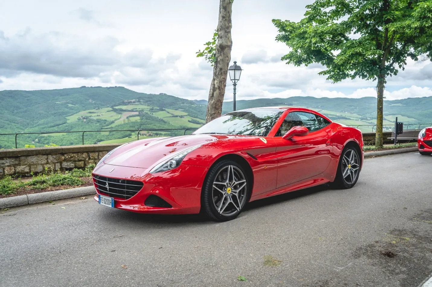 Rent a Ferrari California Turbo to explore Tuscany and Chianti hills