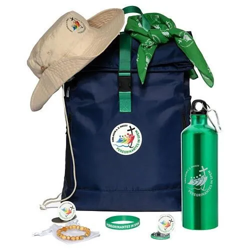 Holyart Pilgrim's backpack complete Jubilee 2025 kit