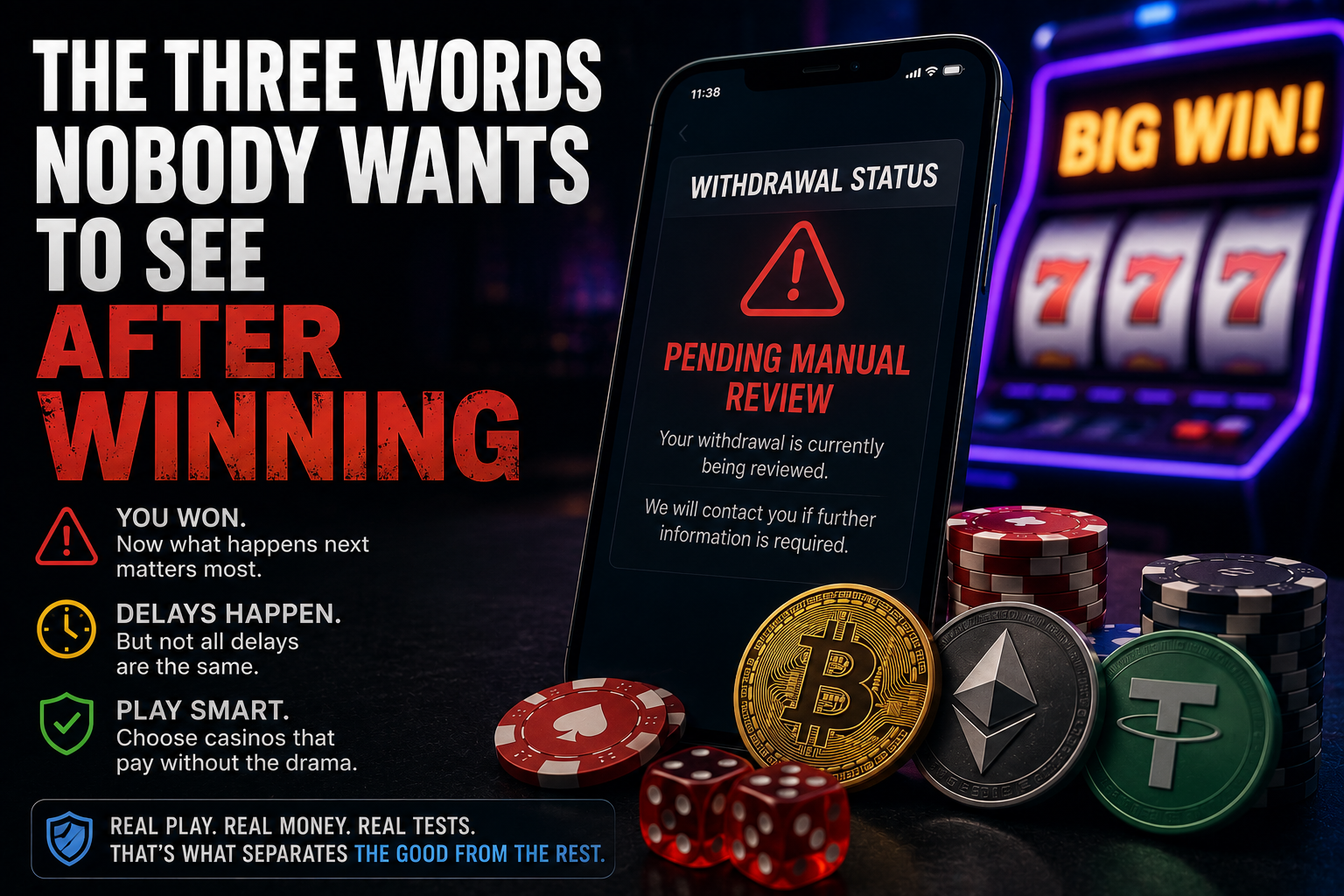 The Three Words Nobody Wants to See After Winning