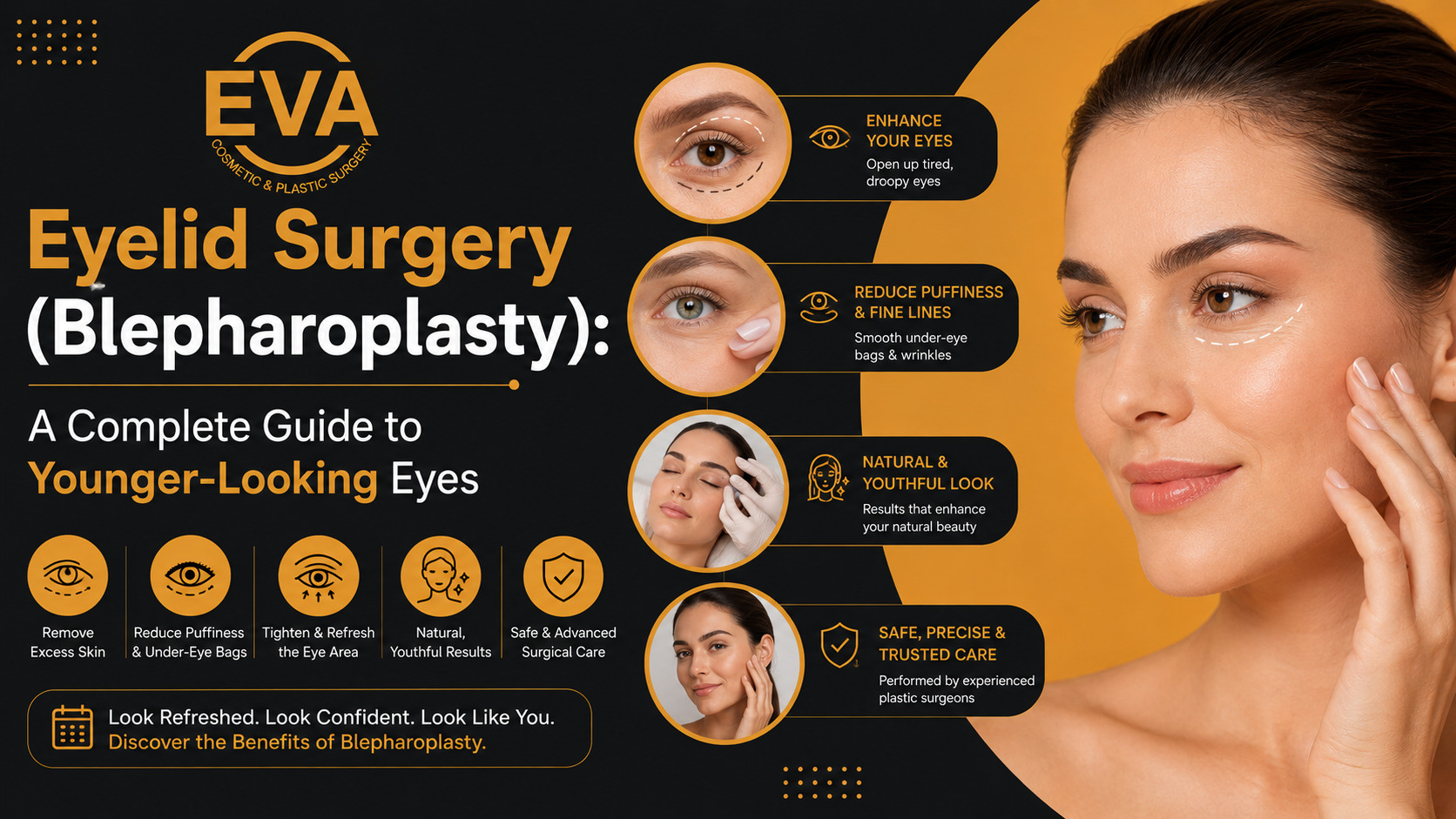 Eyelid Surgery (Blepharoplasty): A Complete Guide to Younger-Looking Eyes