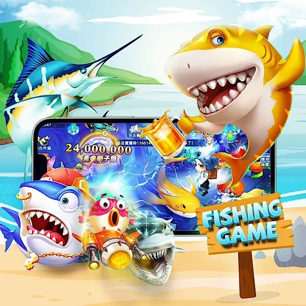 This may contain: the fish game is being played on an iphone, and it's ready to be downloaded