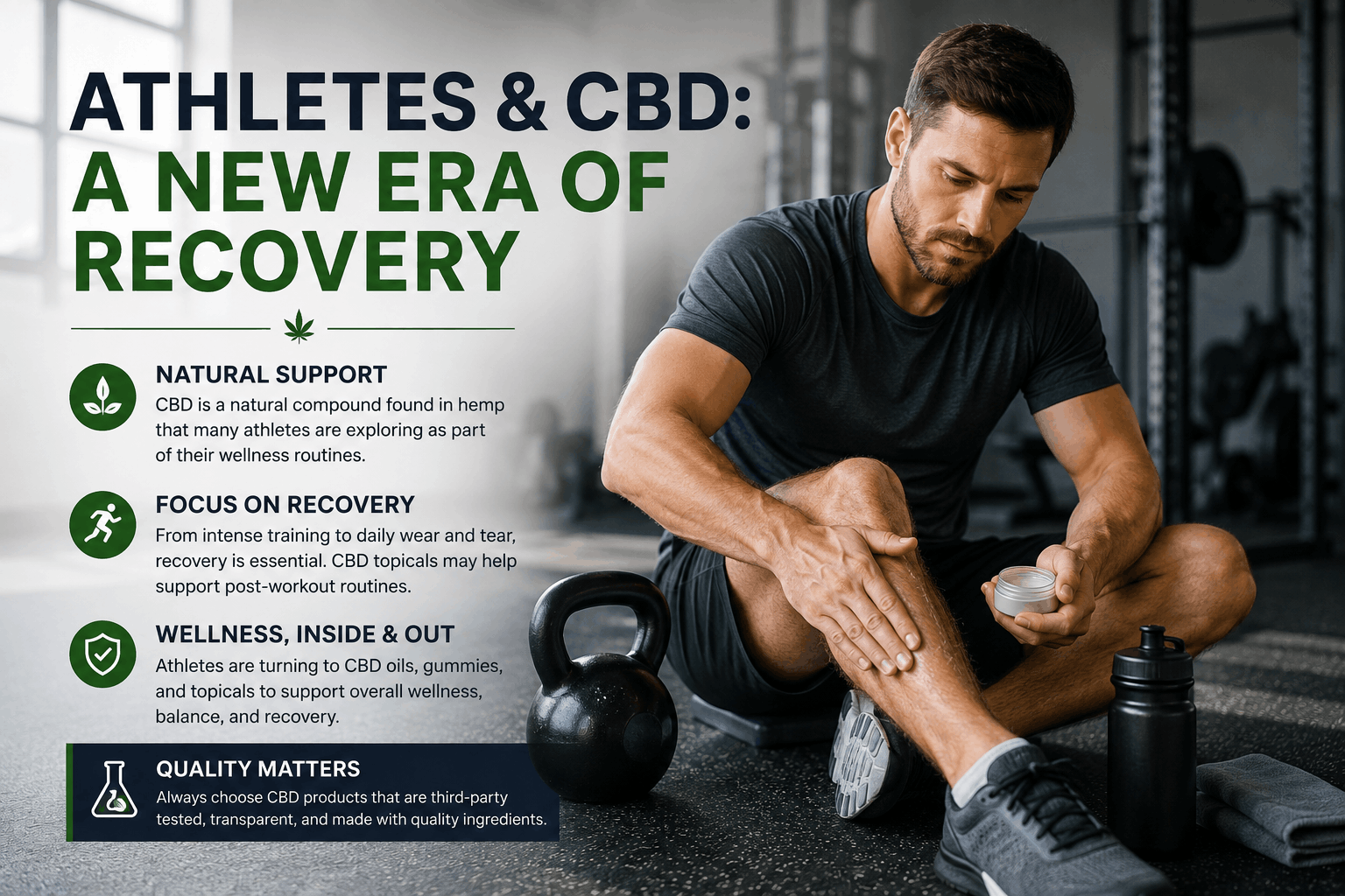Why More Athletes Are Exploring CBD as Part of Their Recovery Routines Why More Athletes Are Exploring CBD as Part of Their Recovery Routines