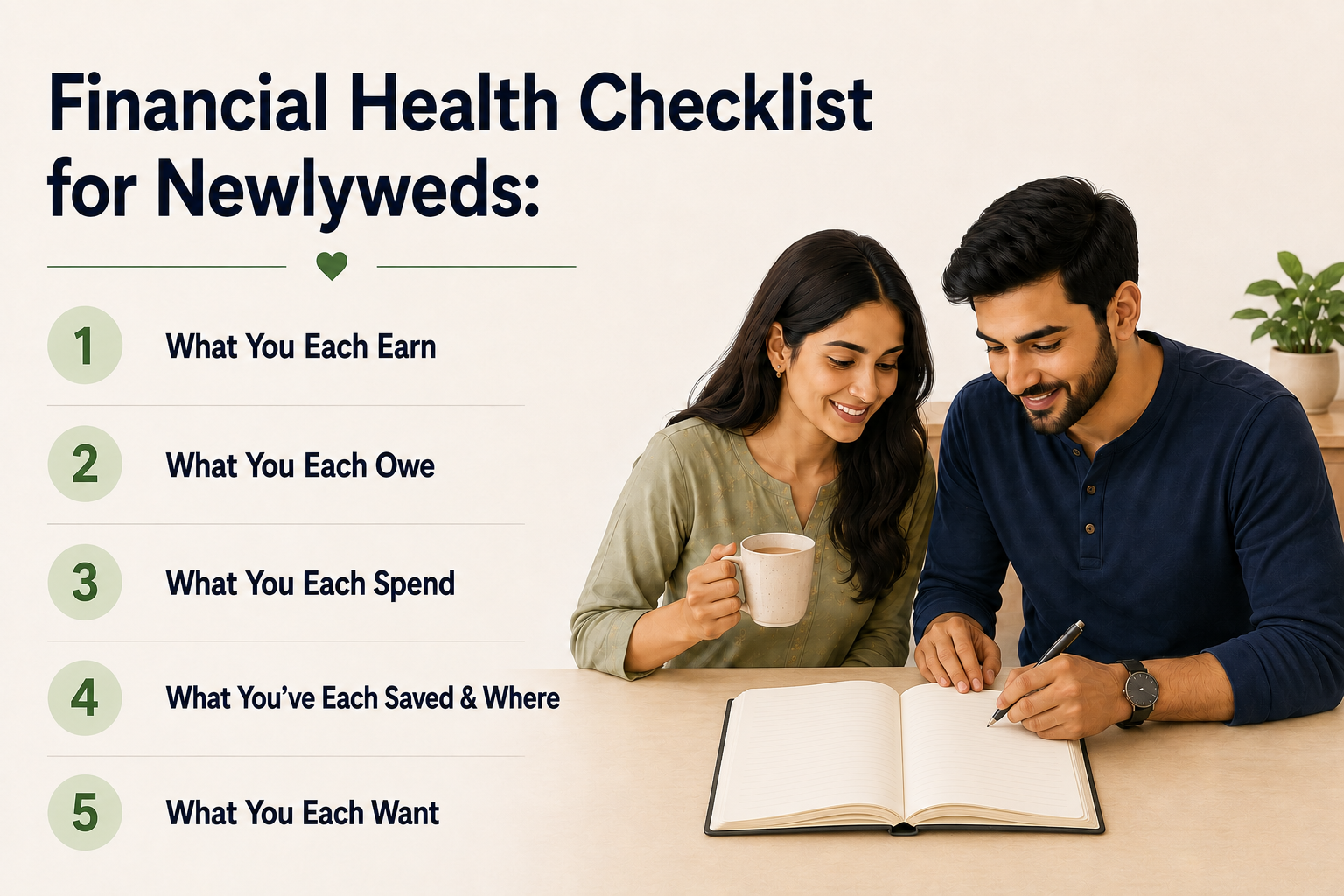 Financial Health Check for Newlyweds: The Money Audit Every Indian Couple Should Do in Year One Financial Health Check for Newlyweds: The Money Audit Every Indian Couple Should Do in Year One