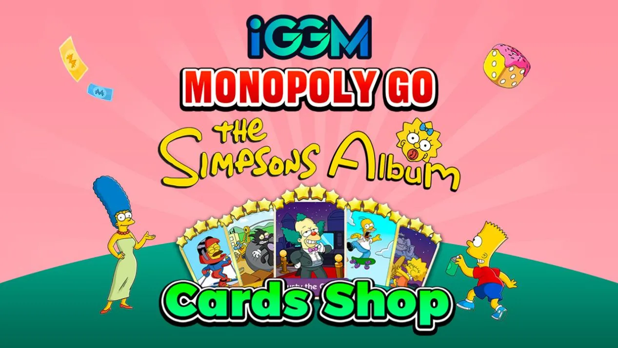 IGGM Monopoly Go The Simpsons 1280x720 - 2
