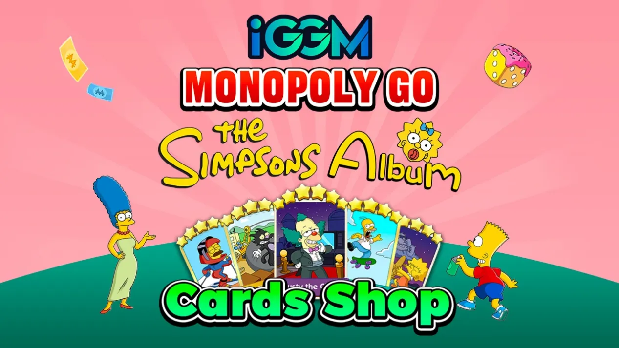 IGGM Monopoly Go The Simpsons 1280x720 - 2