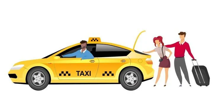 This contains: One side taxi booking