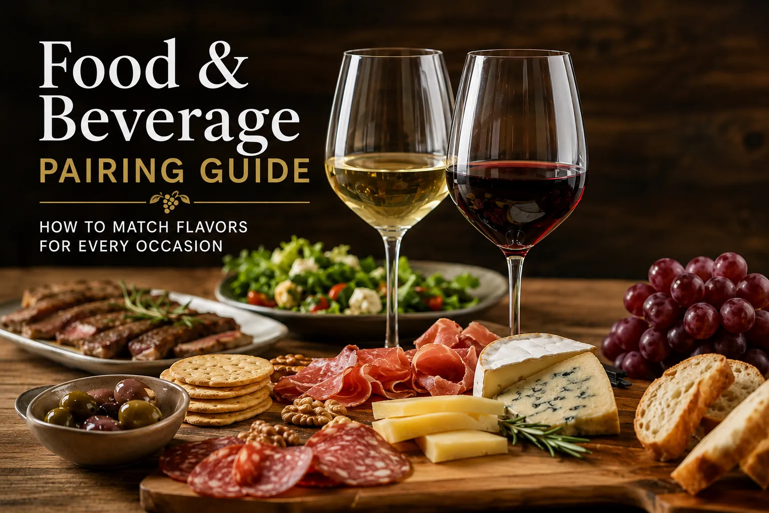 Food and Beverage Pairing Guide: How to Match Flavors for Every Occasion