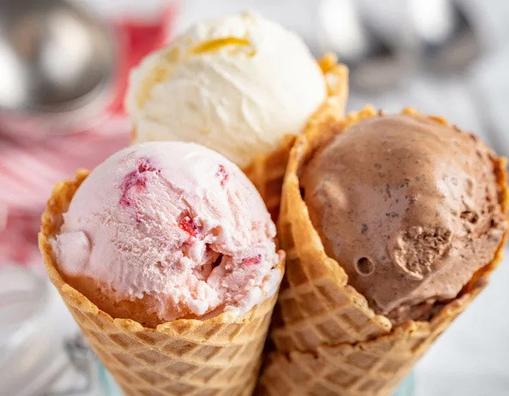 Ice cream and frozen desserts