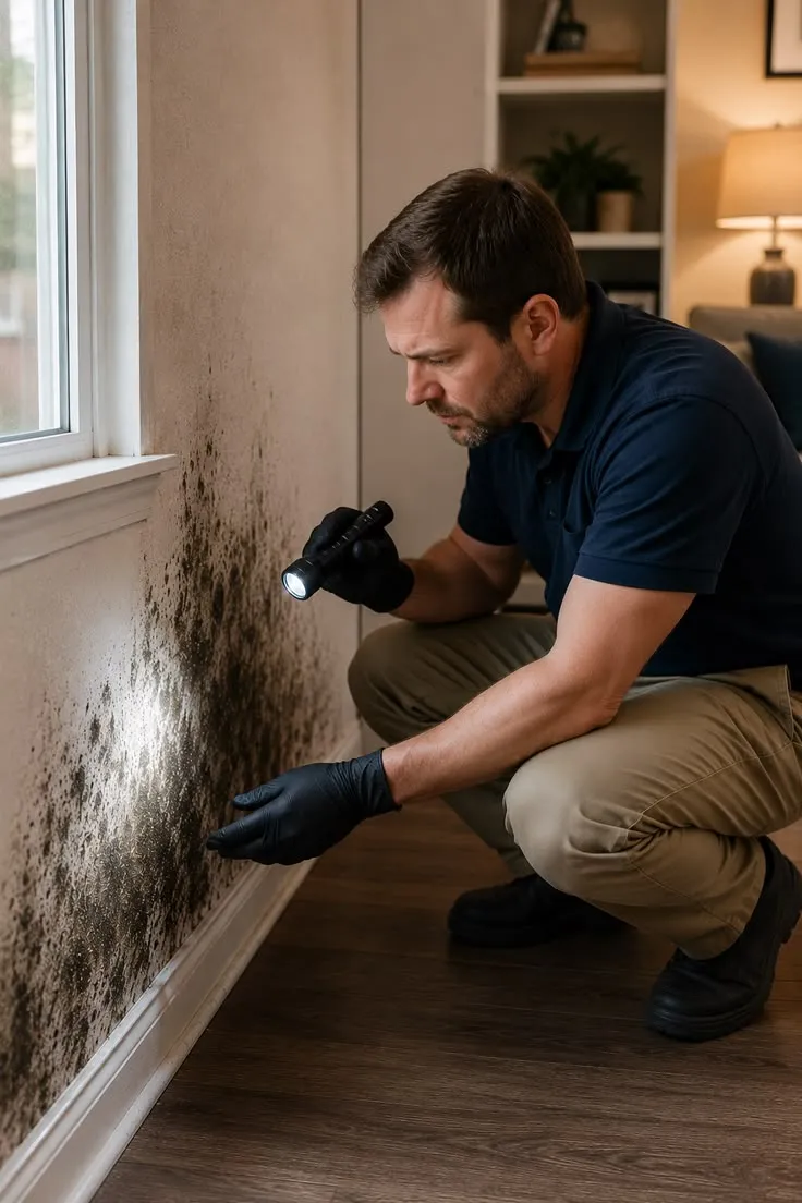 This contains: Pin Graphic Text

MUSTY SMELL
KEEP COMING BACK?

DON’T JUST MASK IT.
FIND THE SOURCE.

Mold Inspection • Testing • Remediation