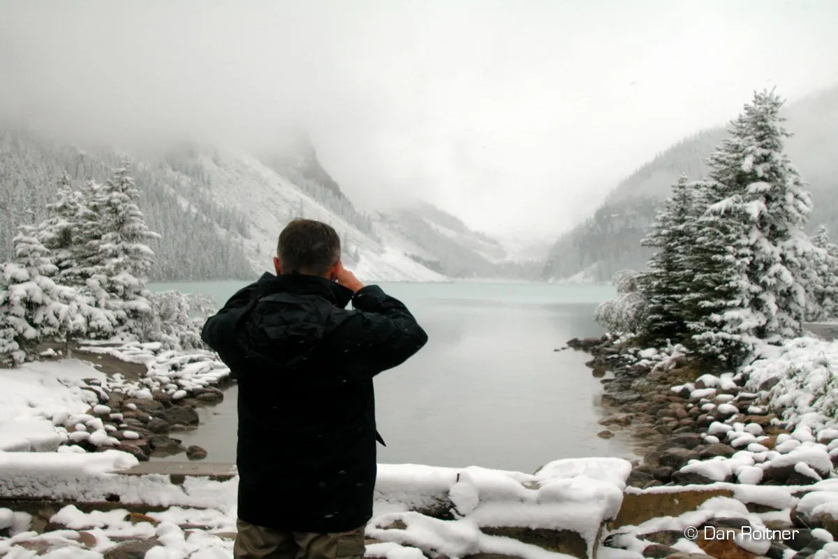 Taking Pictures in Winter on Your Holidays - Travelogue Creator