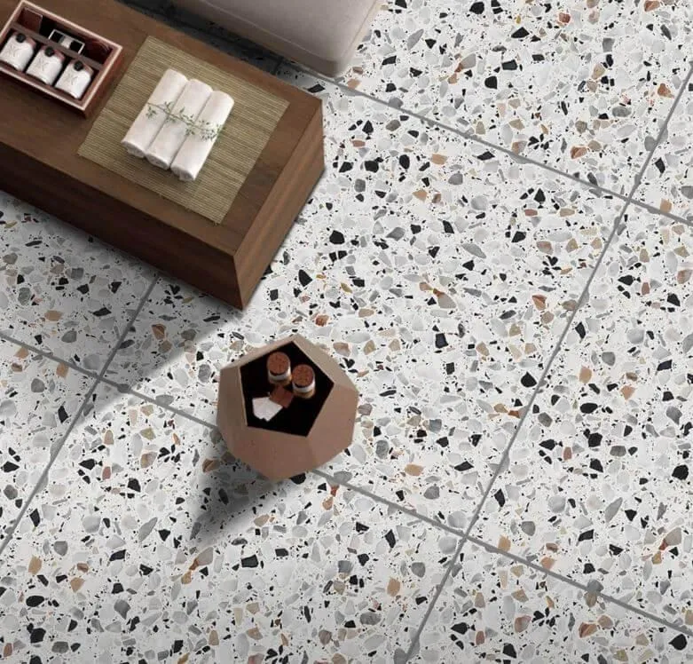 Terrazzo Tiles vs Porcelain Tiles vs SPC Flooring: The Dubai & Abu Dhabi Guide Terrazzo Tiles vs Porcelain Tiles vs SPC Flooring: The Dubai & Abu Dhabi Guide