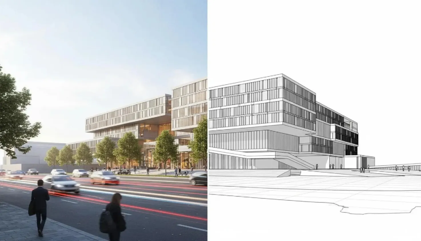 How Exterior Visualisation Helps Architects Review Facades in Real Context