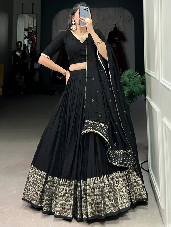 Black Lehengas Are Rewriting Wedding Fashion—Here’s How Black Lehengas Are Rewriting Wedding Fashion—Here’s How