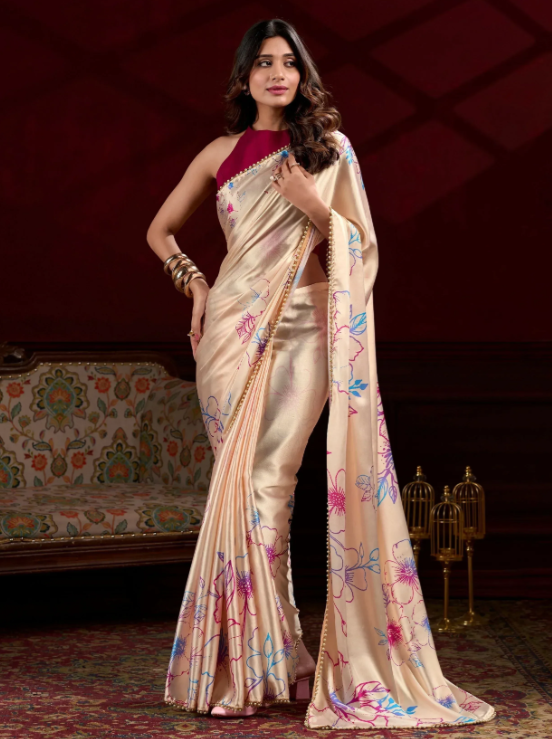 How Floral Sarees Add Freshness to Traditional Occasion Wear How Floral Sarees Add Freshness to Traditional Occasion Wear