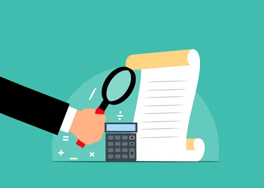 Magnifying glass over a document, illustrating threat-led penetration testing evidence for DORA