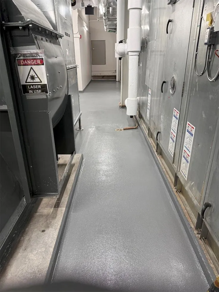 Facility maintenance should not be a hassle. Solid color epoxy flooring simplifies cleaning routines with no grout lines or seams to trap dirt. You get a smooth, durable surface that stands up to daily use in commercial spaces.

#EasyMaintenance #SeamlessFlooring #CommercialEfficiency #SolidColorEpoxy #FlooringDurability #AlleghenyInstallations