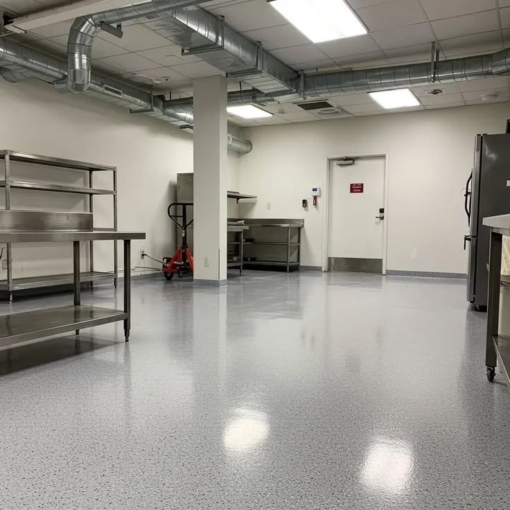 This contains: Downtime costs money. That's why we coat it right the first time 🏢

Commercial floor coating contractors in Spring Hill, TN — restaurants, warehouses, shops, and retail. Chemical-resistant, slip-safe, and built for heavy traffic.

Concrete Revive Solutions — serving Spring Hill, TN and all of Middle Tennessee. Licensed, certified, Google Guaranteed.

Back on your floor in 24 hours. That's the product.

📞 Free quote — call today